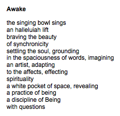 Awake - poem